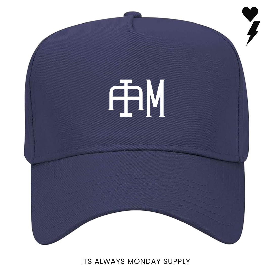 I A M SUPPLY 5 Panel Hat Navy