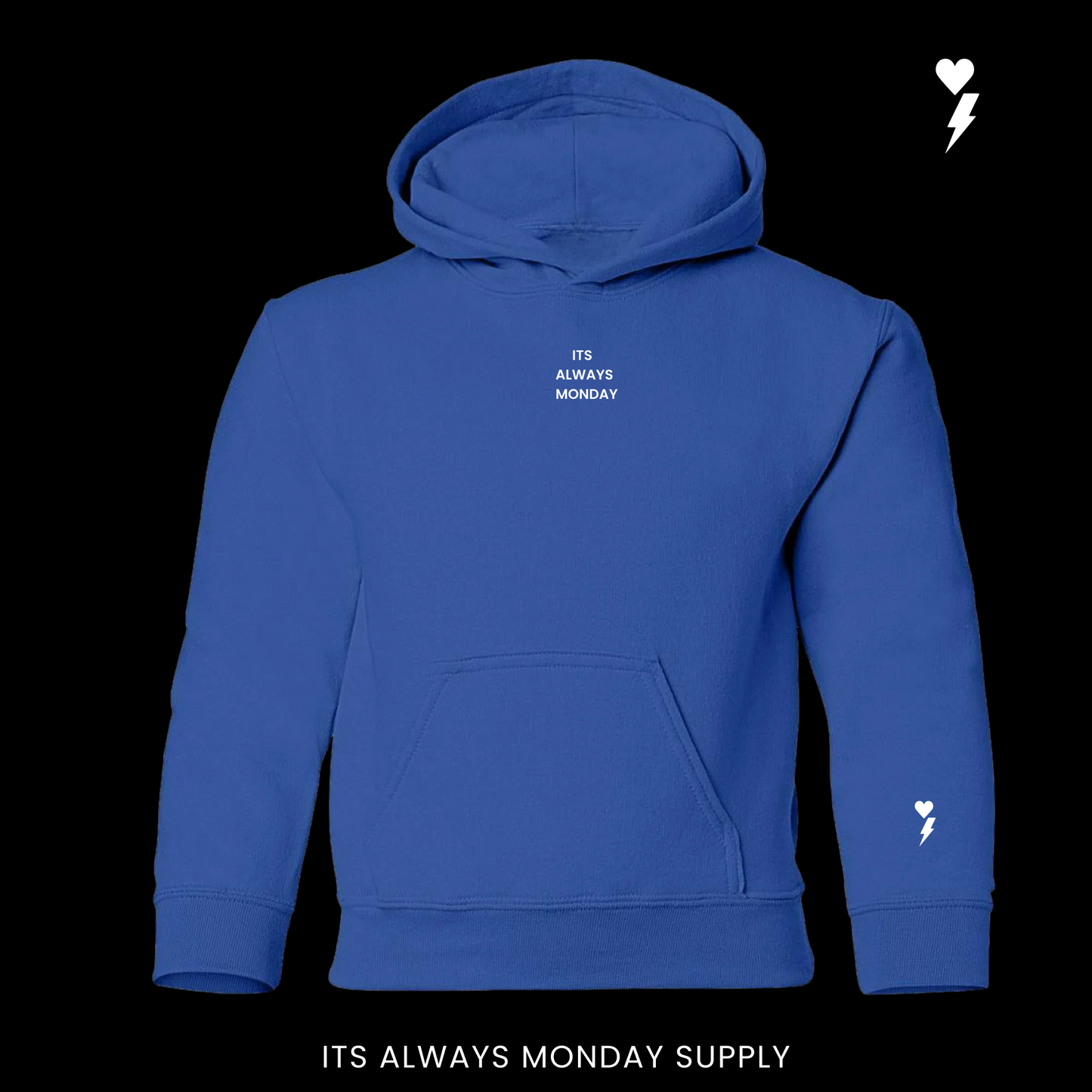 Dayless Youth Unisex Hoodie - Heather Gray