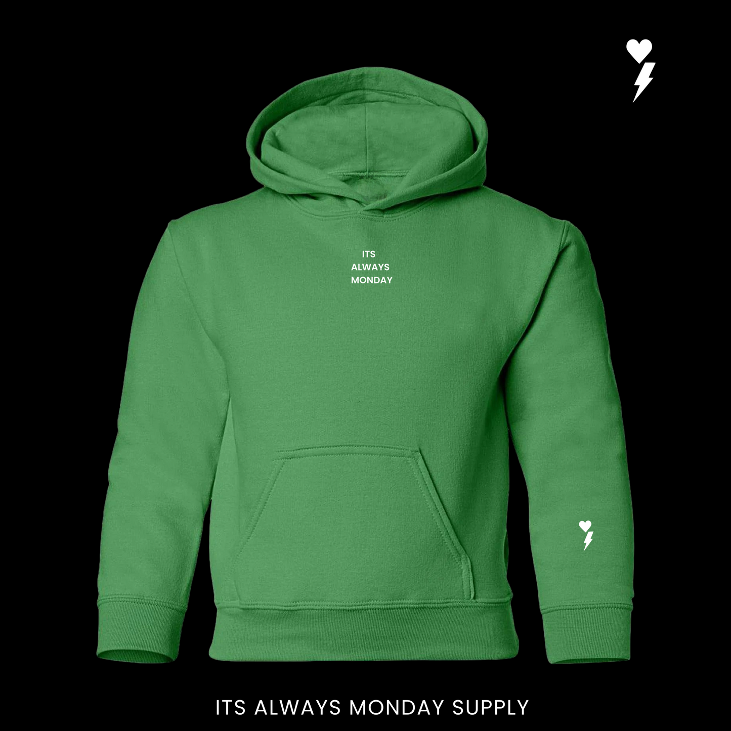 Dayless Youth Unisex Hoodie - Orange
