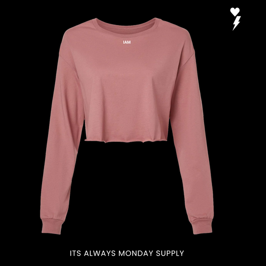 THE CORE WOMENS LONG SLEEVE - MAUVE