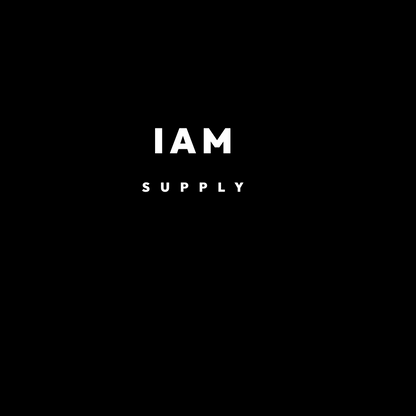 I A M Women's Empowered Baby Tee Black/White