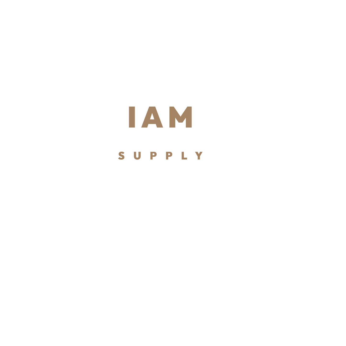 I A M Women's Empowered Baby Tee Cream/Brown