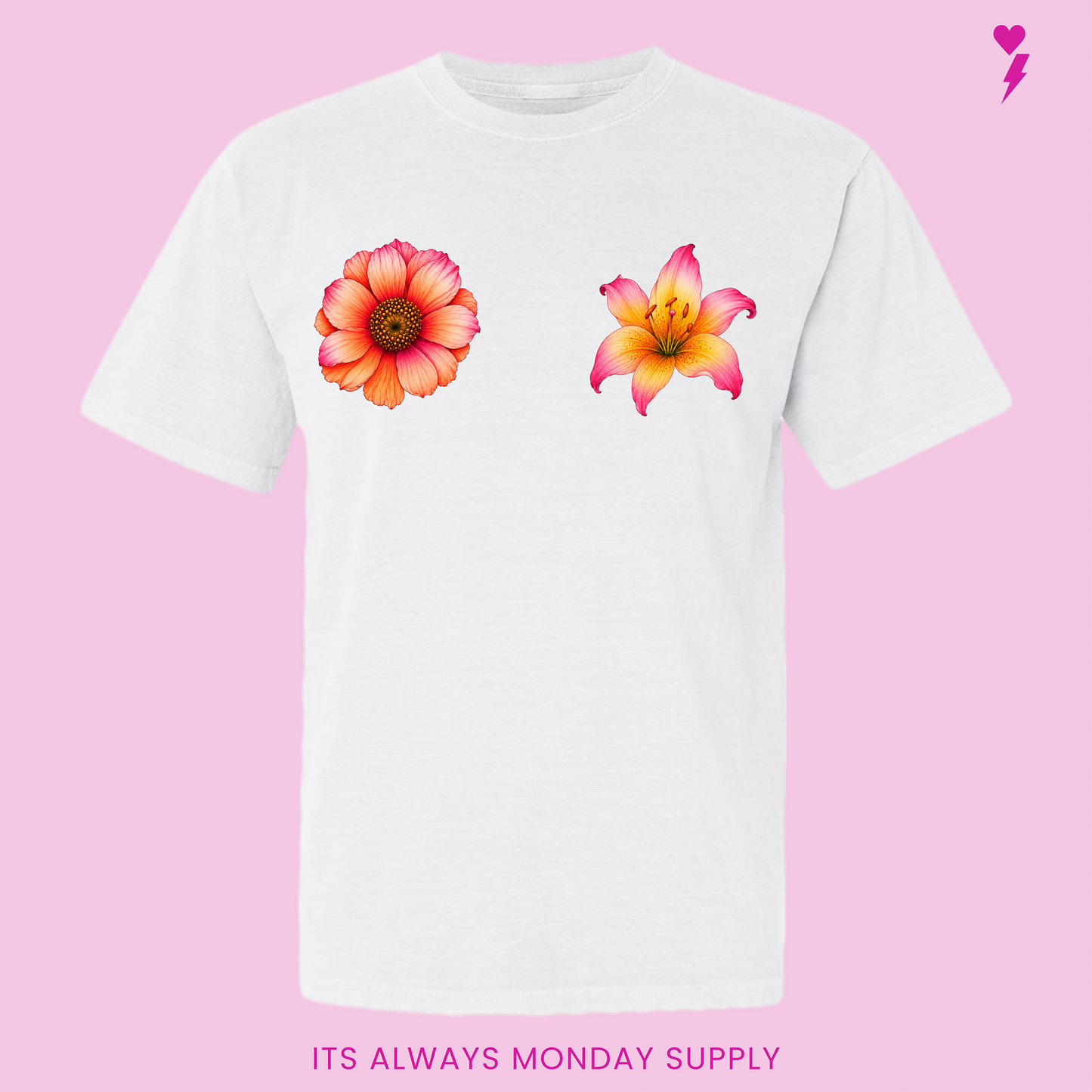 Made To Bloom Garment Dye T Shirt