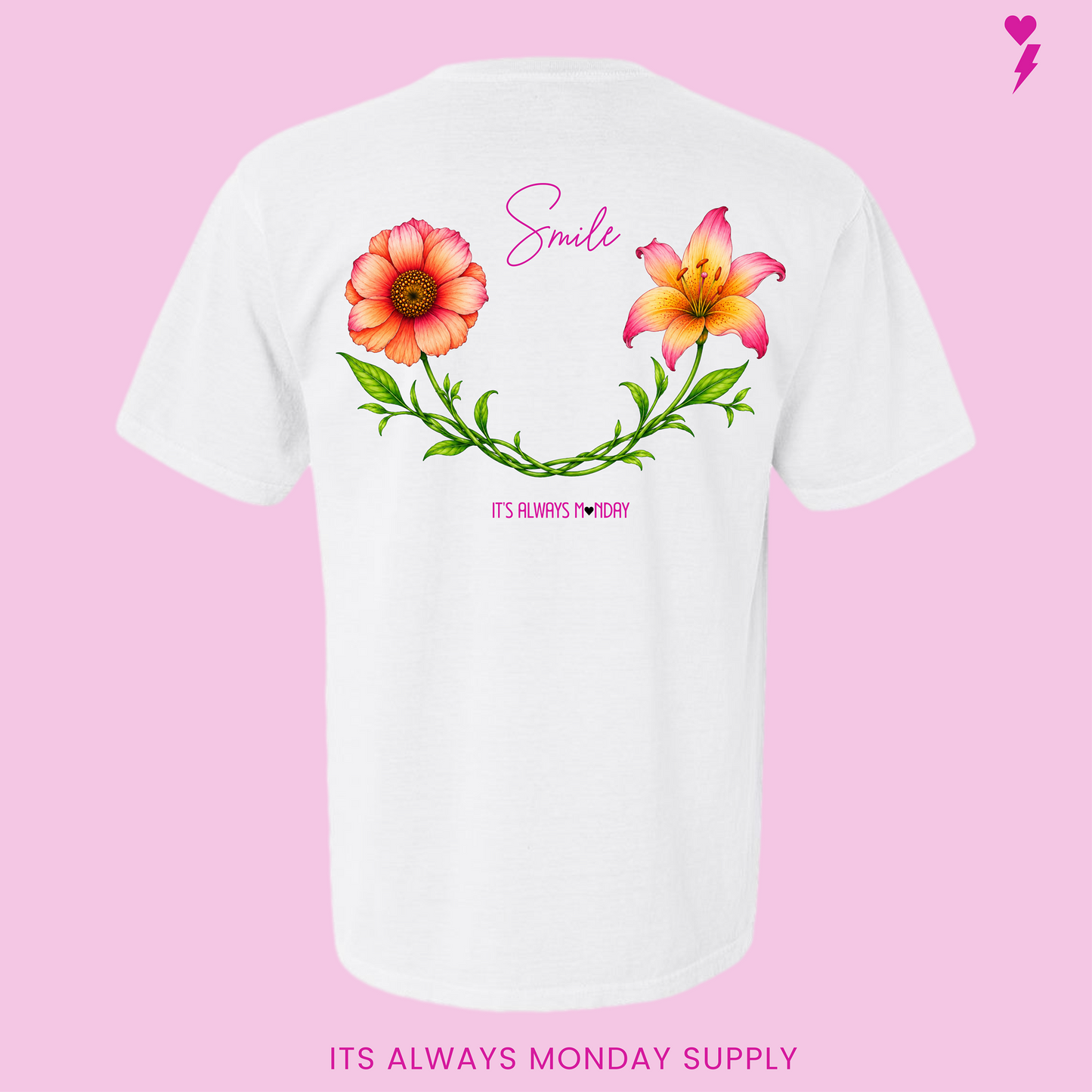 Made To Bloom Garment Dye T Shirt