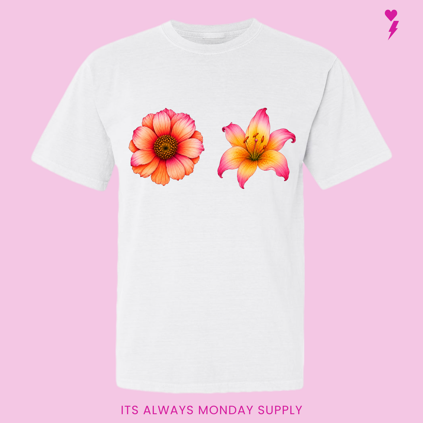 Made To Bloom Garment Dye T Shirt