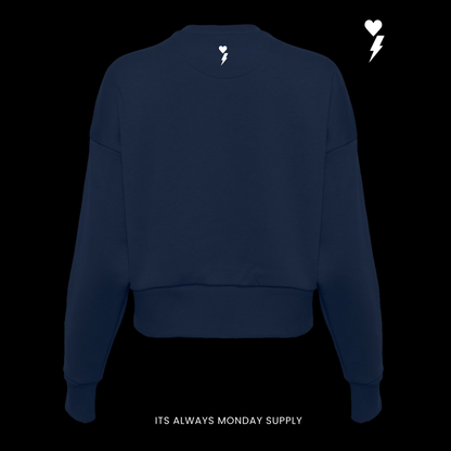 PREMIUM HEAVYWEIGHT WOMENS CREWNECK -GRAPHITE