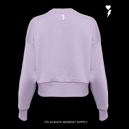 PREMIUM HEAVYWEIGHT WOMENS CREWNECK -GRAPHITE