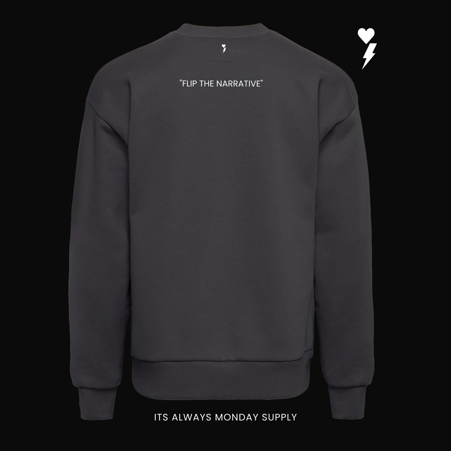 Flip The Script Crewneck Sweater