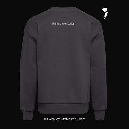 Flip The Script Crewneck Sweater