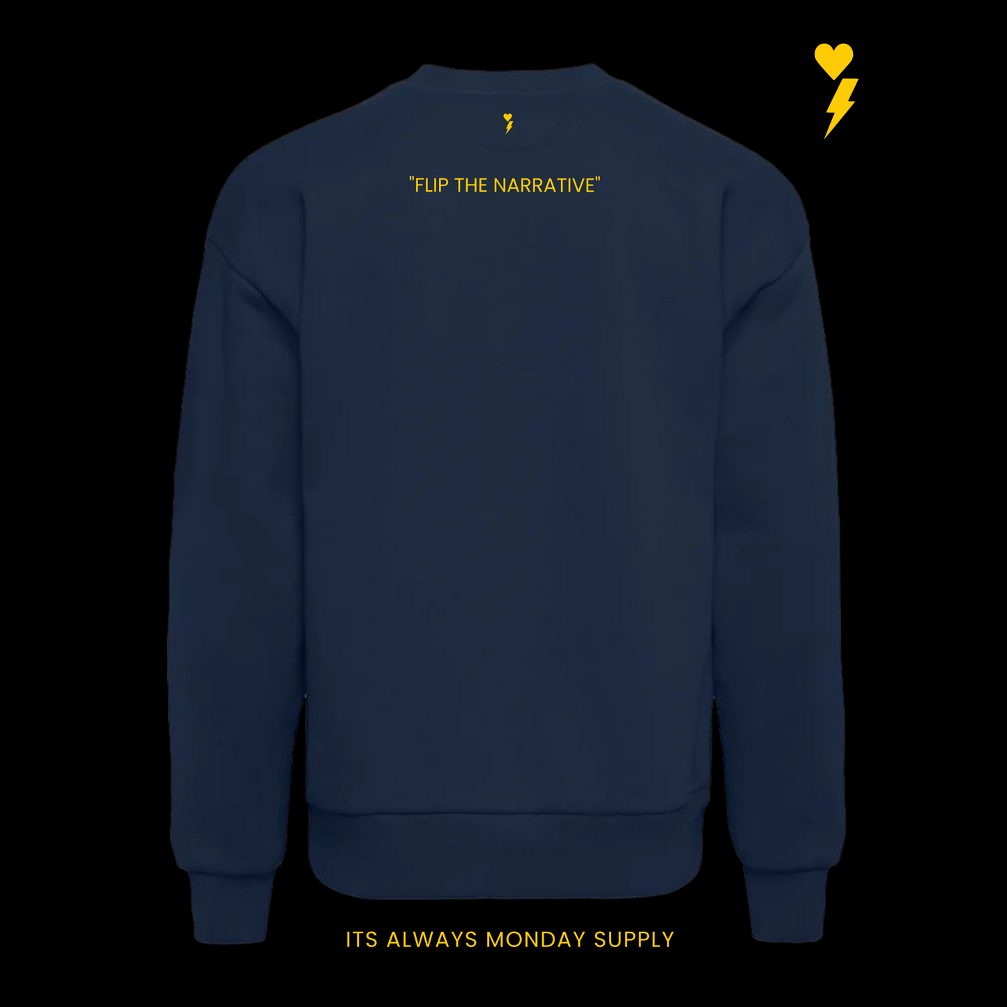 Flip The Script Crewneck Sweater - University of Michigan