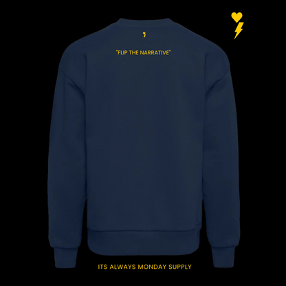 Flip The Script Crewneck Sweater - University of Michigan