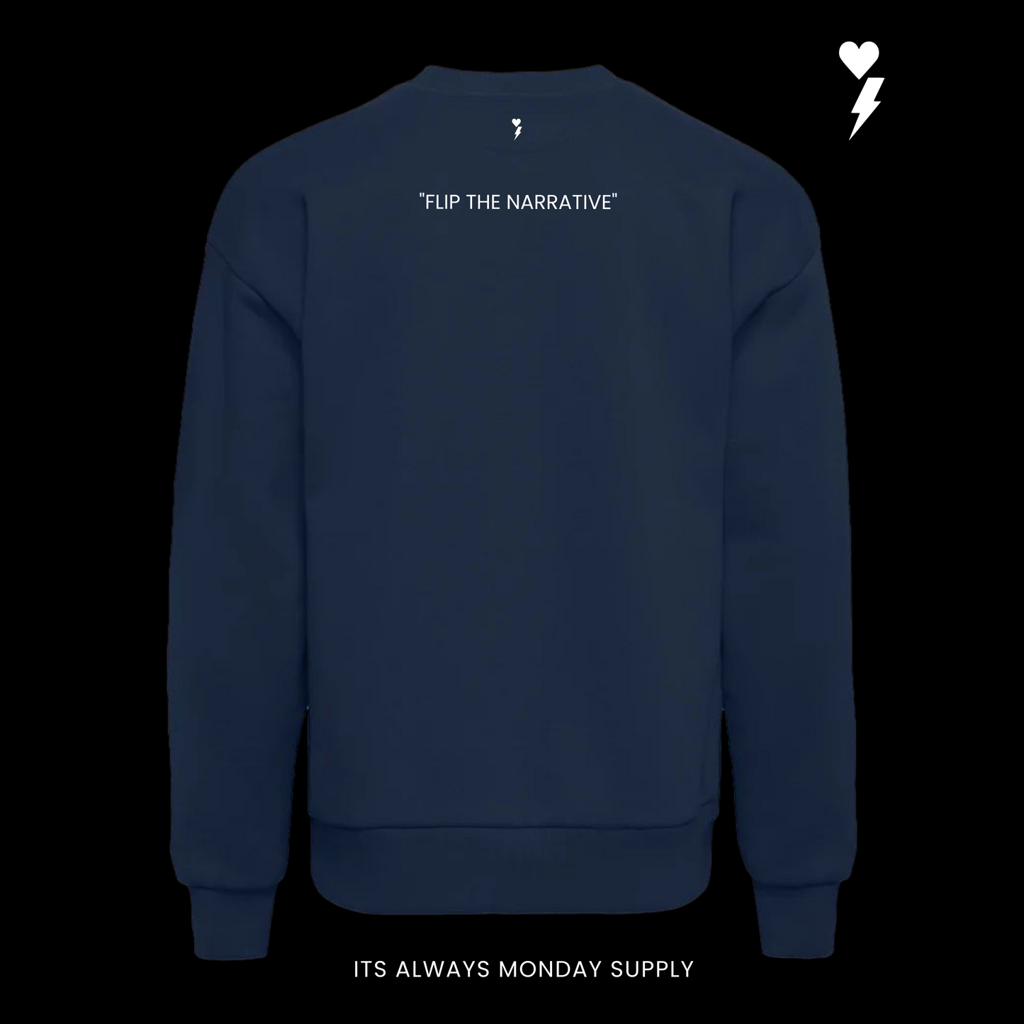 Flip The Script Crewneck Sweater