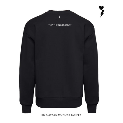 Flip The Script Crewneck Sweater