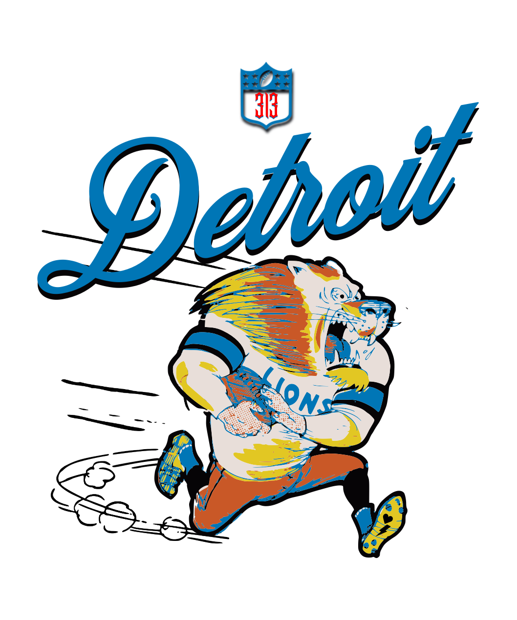 Detroit Grit Graphic T-Shirt