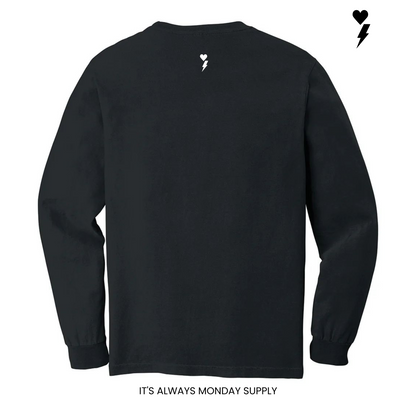 Monday Lounge Long Sleeve T-Shirt Unisex - SANDSTONE