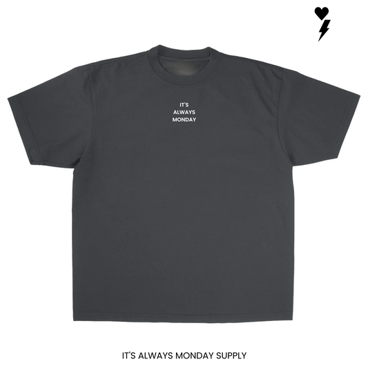 Scars Over Excuses Essentials Black  Garment Dye T-Shirt