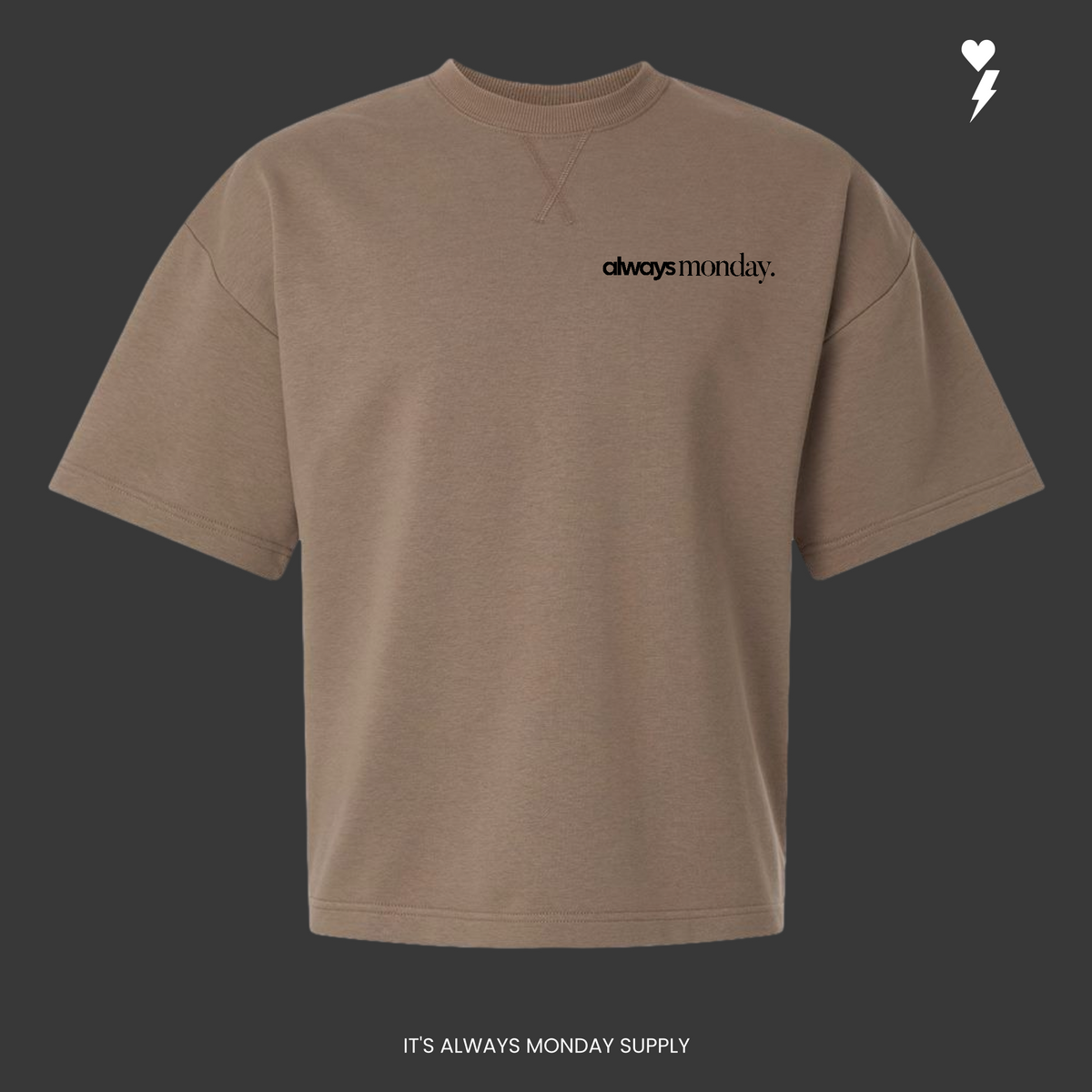 Old Money French Terry Crew Neck Shirt UNISEX