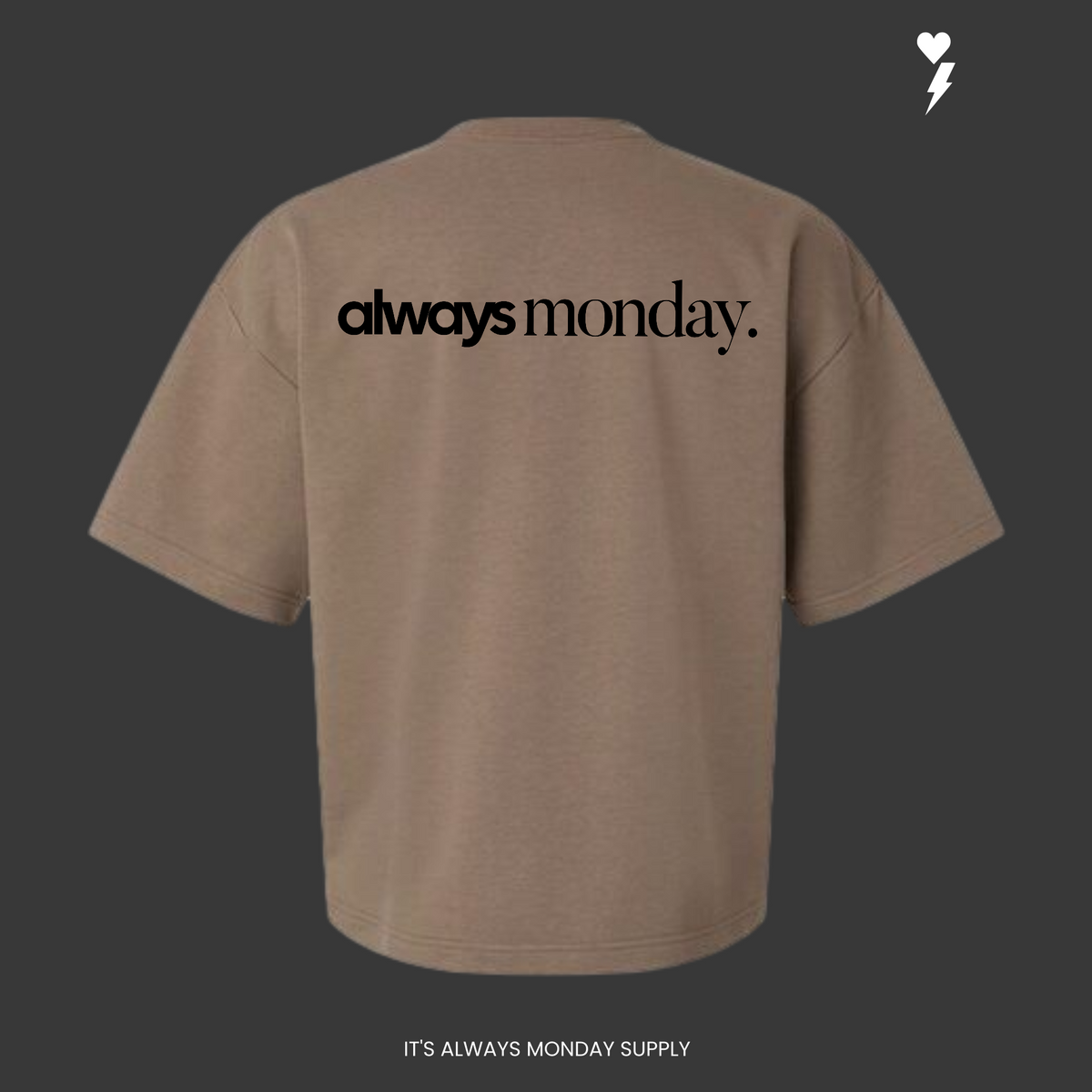 Old Money French Terry Crew Neck Shirt UNISEX