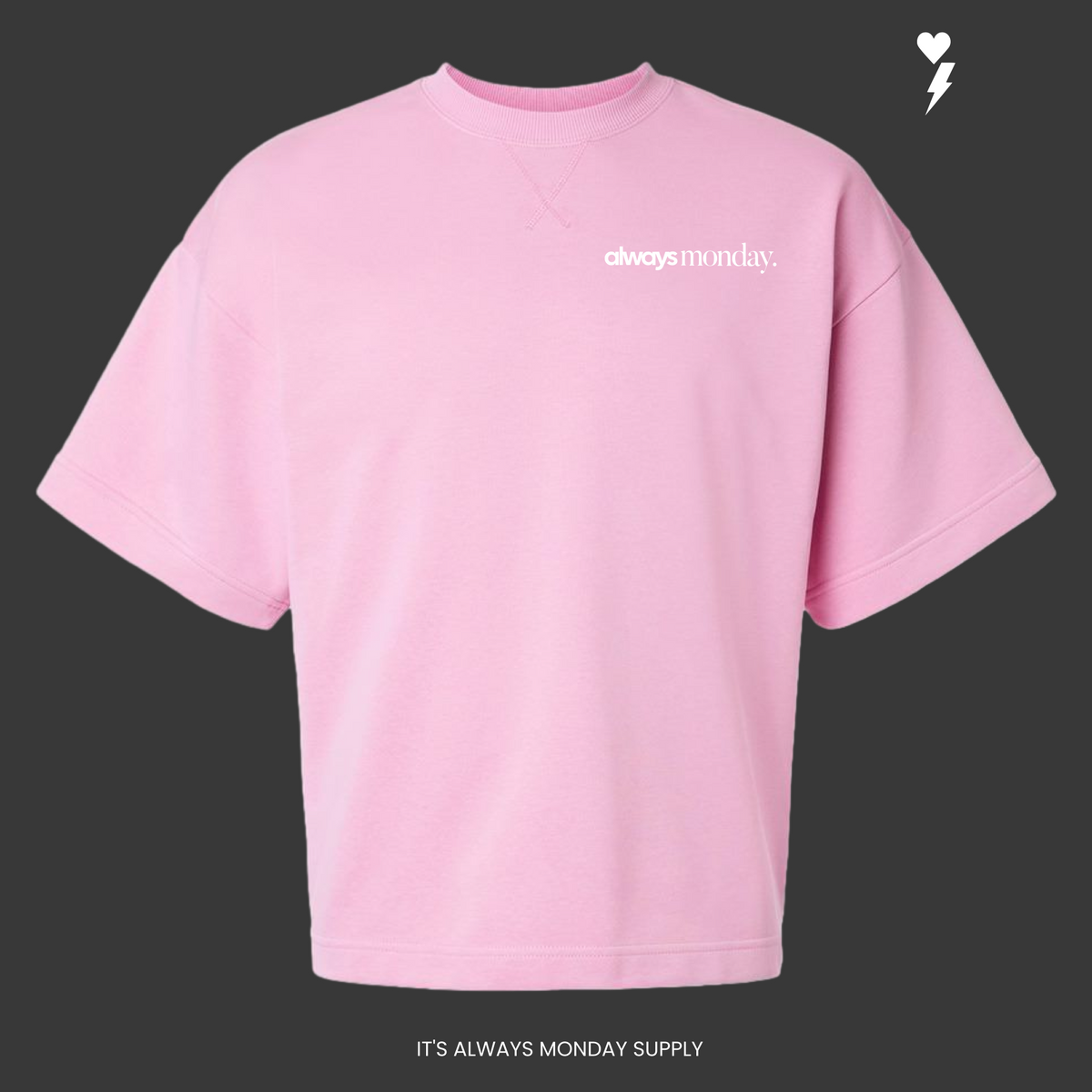 Old Money French Terry Crew Neck Shirt UNISEX