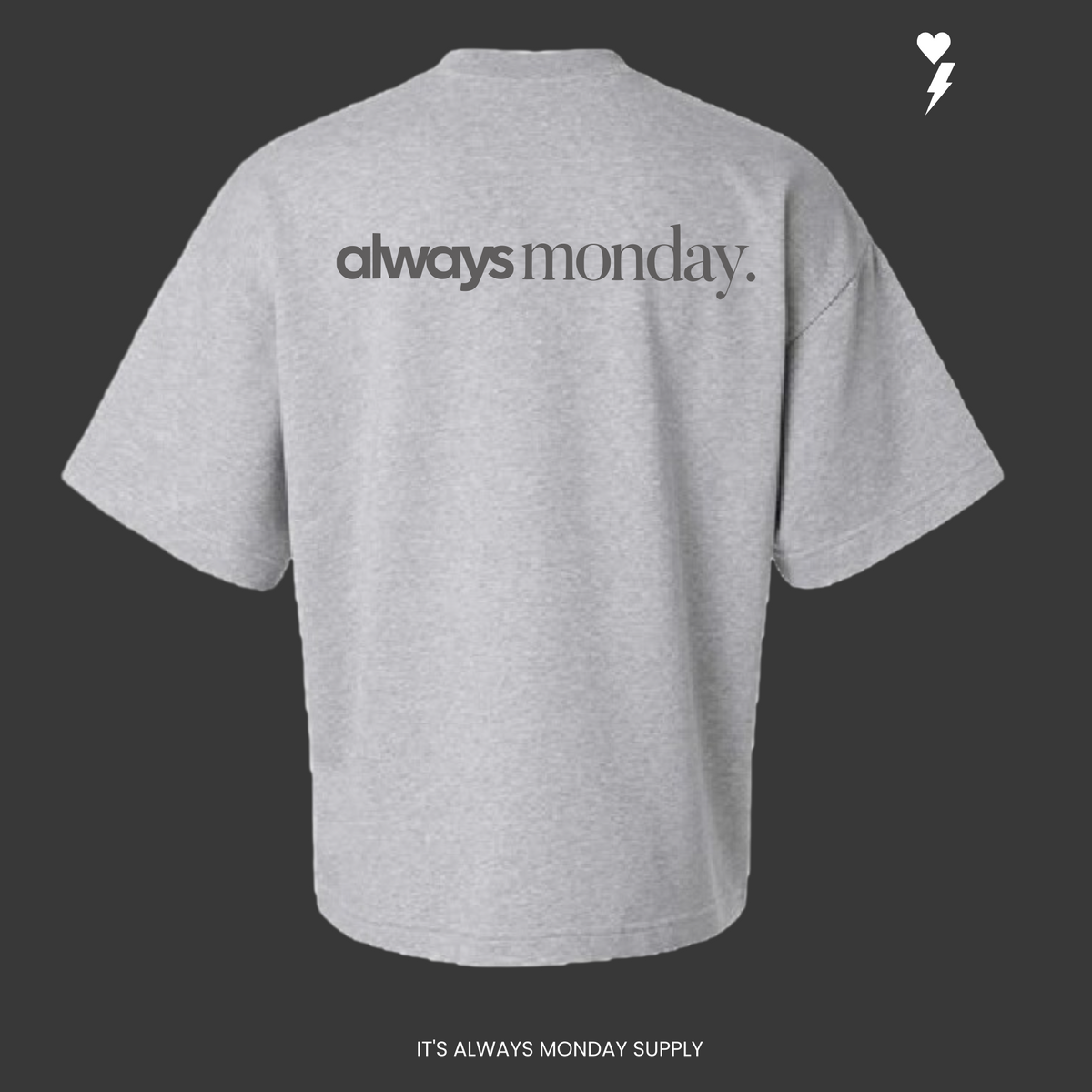 Old Money French Terry Crew Neck Shirt UNISEX