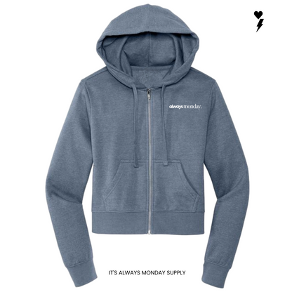 Essential Womens Full Zip Hoodie