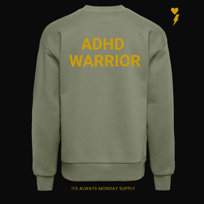 ADHD WARRIOR Premium Crewneck
