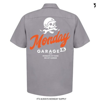 Monday Garage Mens Mechanic Shirt