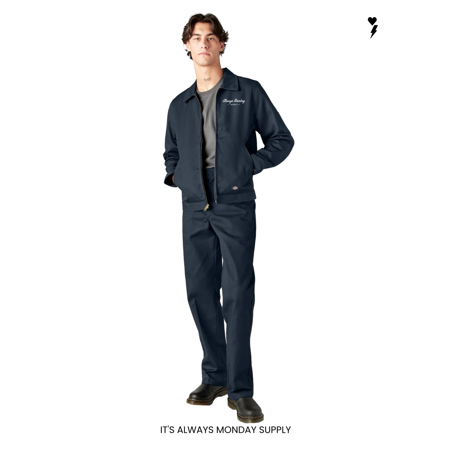 Always Monday Work Harder Jacket