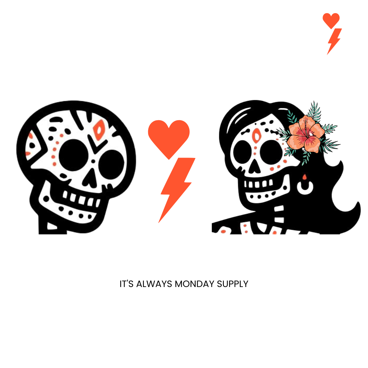 No Tricks... Just Mondays Long Sleeve T-Shirt