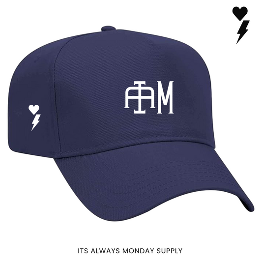 I A M SUPPLY 5 Panel Hat Navy