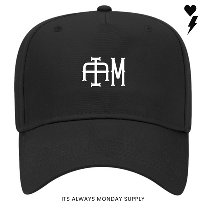 I A M SUPPLY 5 Panel Hat Black