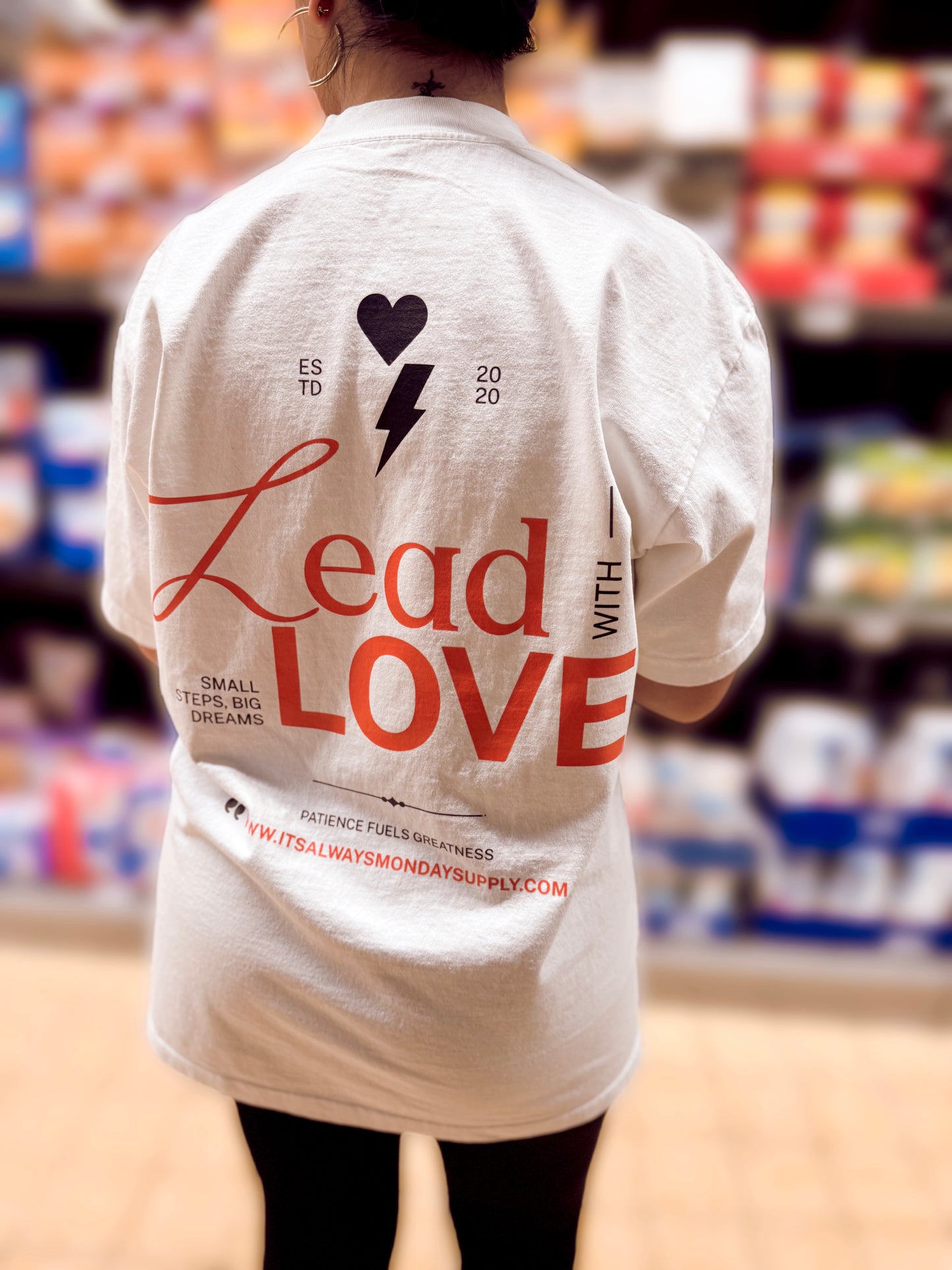 Lead With Love Unisex T Shirt