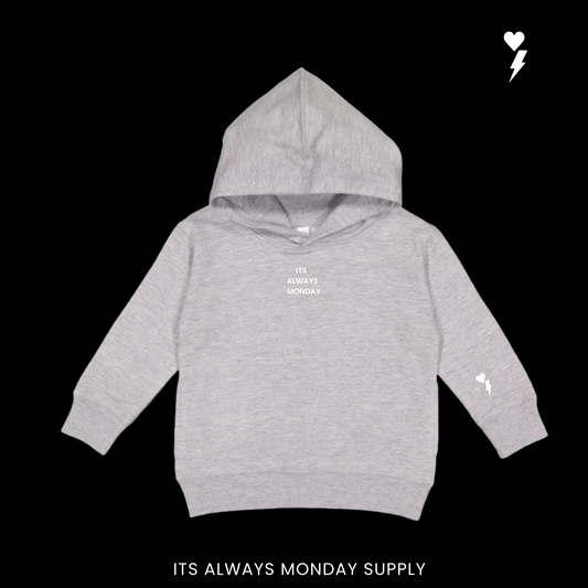 Dayless Toddler Unisex Hoodie - Heather Gray