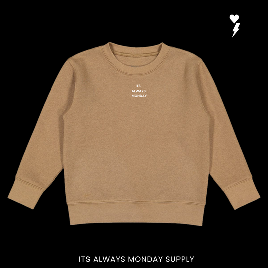 Dayless Unisex Crewneck - COYOTE BROWN