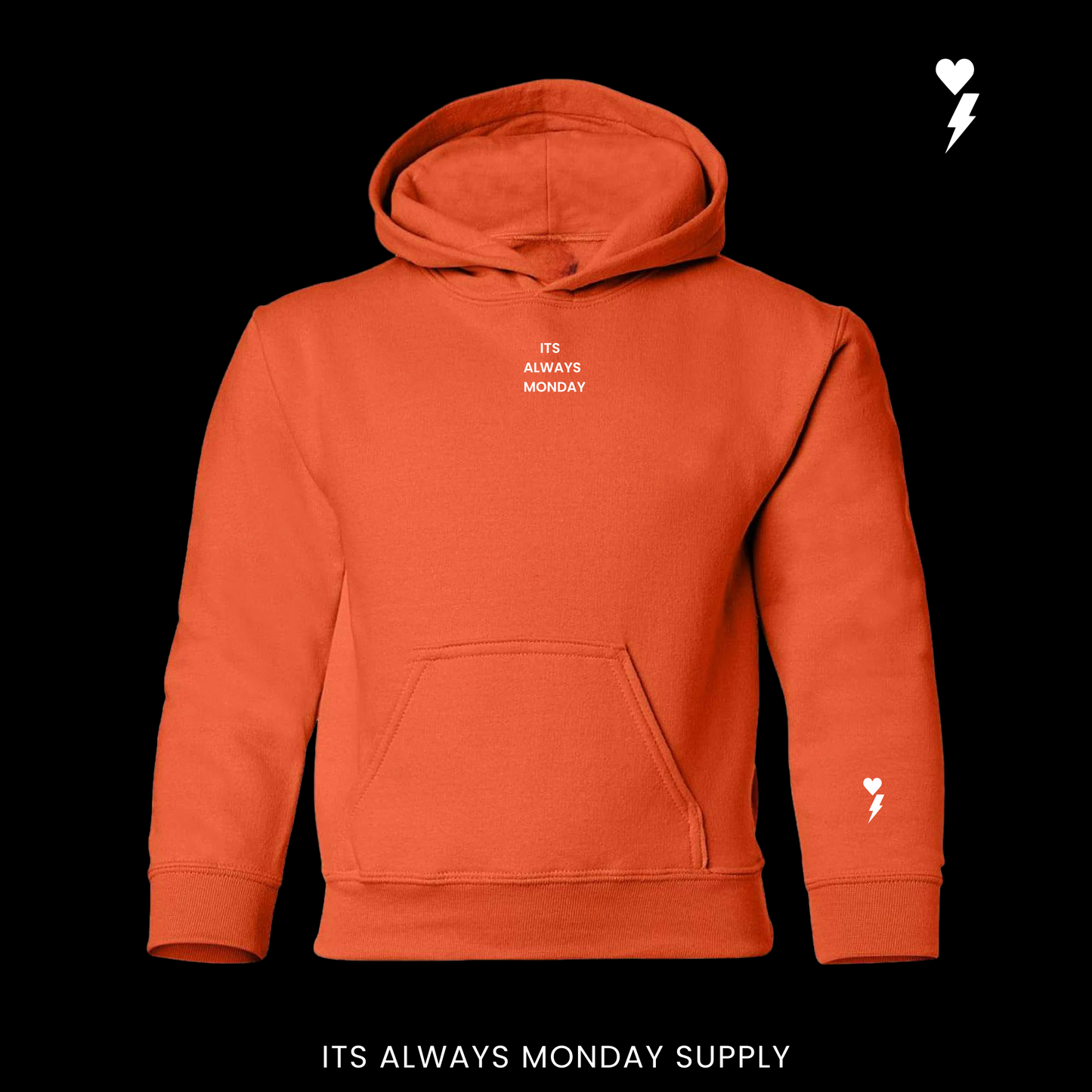 Dayless Youth Unisex Hoodie - Black