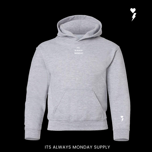 Dayless Youth Unisex Hoodie - Heather Gray