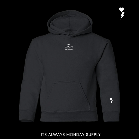 Dayless Youth Unisex Hoodie - Black
