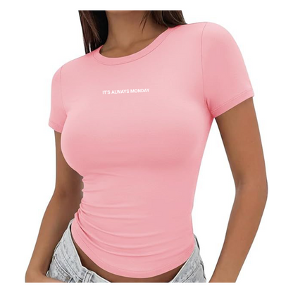 ITS ALWAYS MONDAY Bodycon Tee