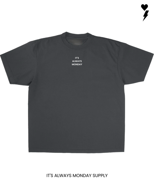 Scars Over Excuses Essentials Black  Garment Dye T-Shirt