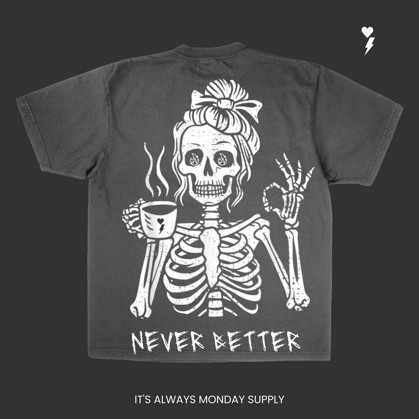 Til' Coffee Do Us Apart T Shirt LADIES