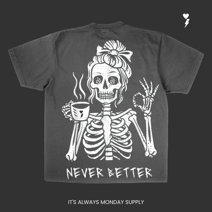 Til' Coffee Do Us Apart T Shirt LADIES