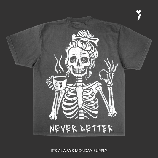 Til' Coffee Do Us Apart T Shirt LADIES
