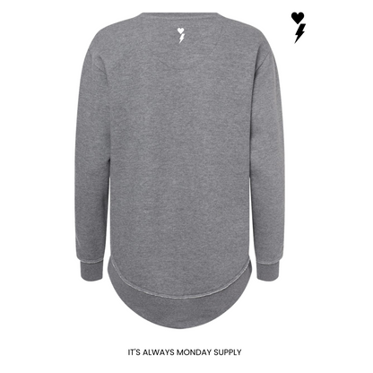 WEEKEND FLEECE WOMENS CREWNECK BLACK