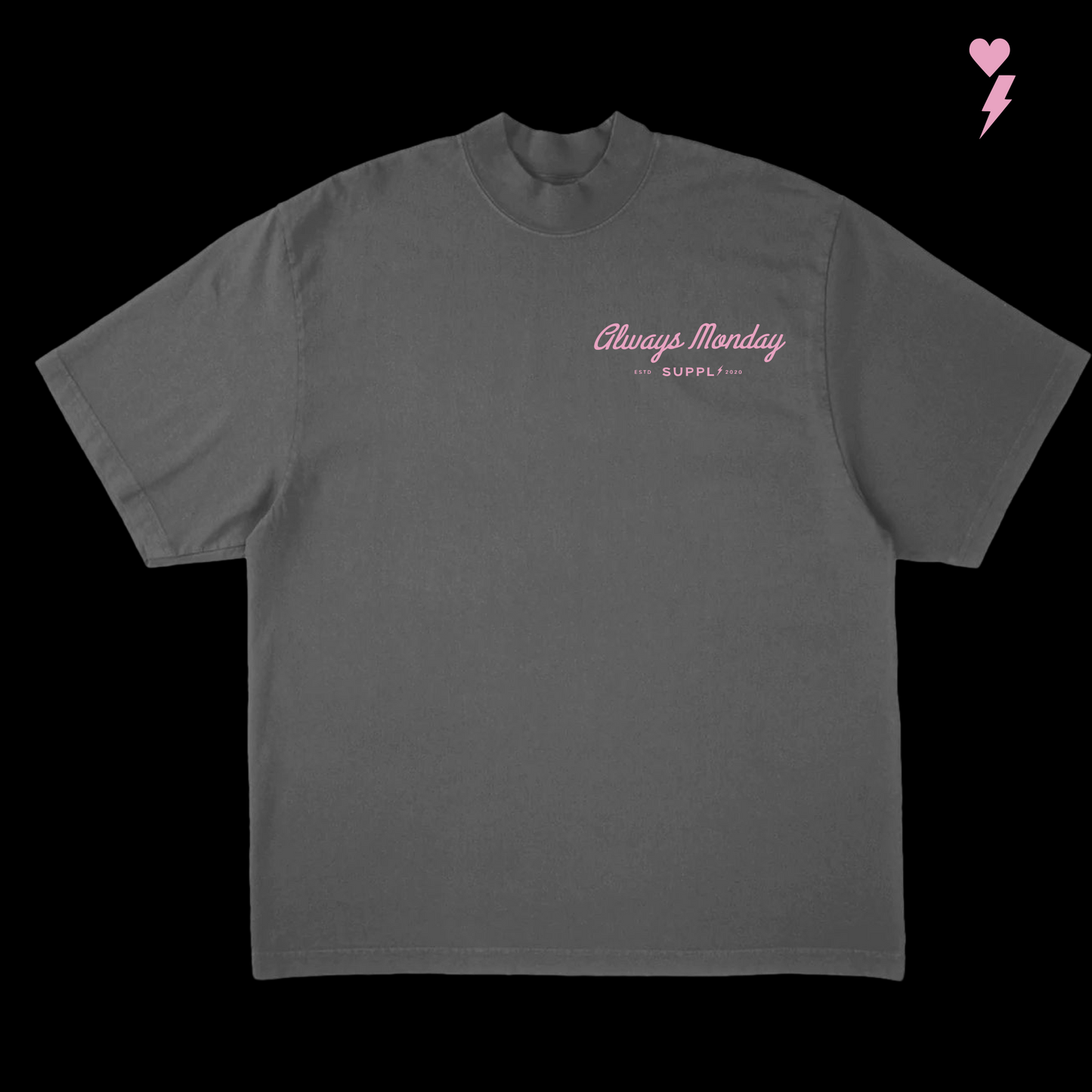 Love Your Neighbor MENS Garment Dye -CEMENT