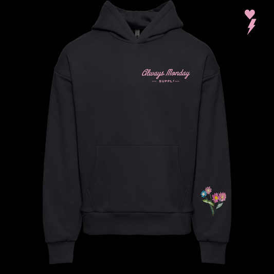 Monday Flowers Unisex Hoodie