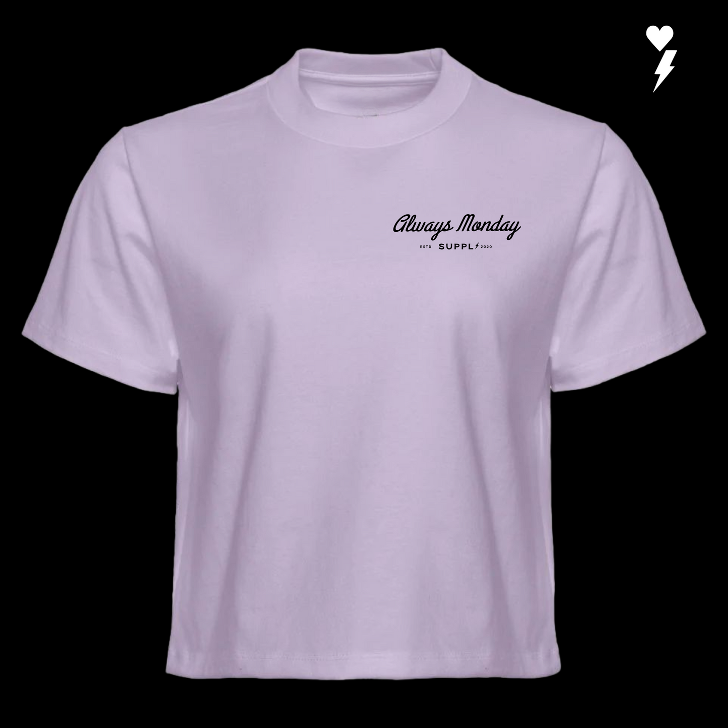 The Be The Light Tee (Women’s High-Waist Fit) TAN