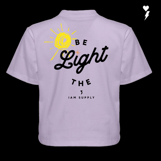 The Be The Light Tee (Women’s High-Waist Fit)