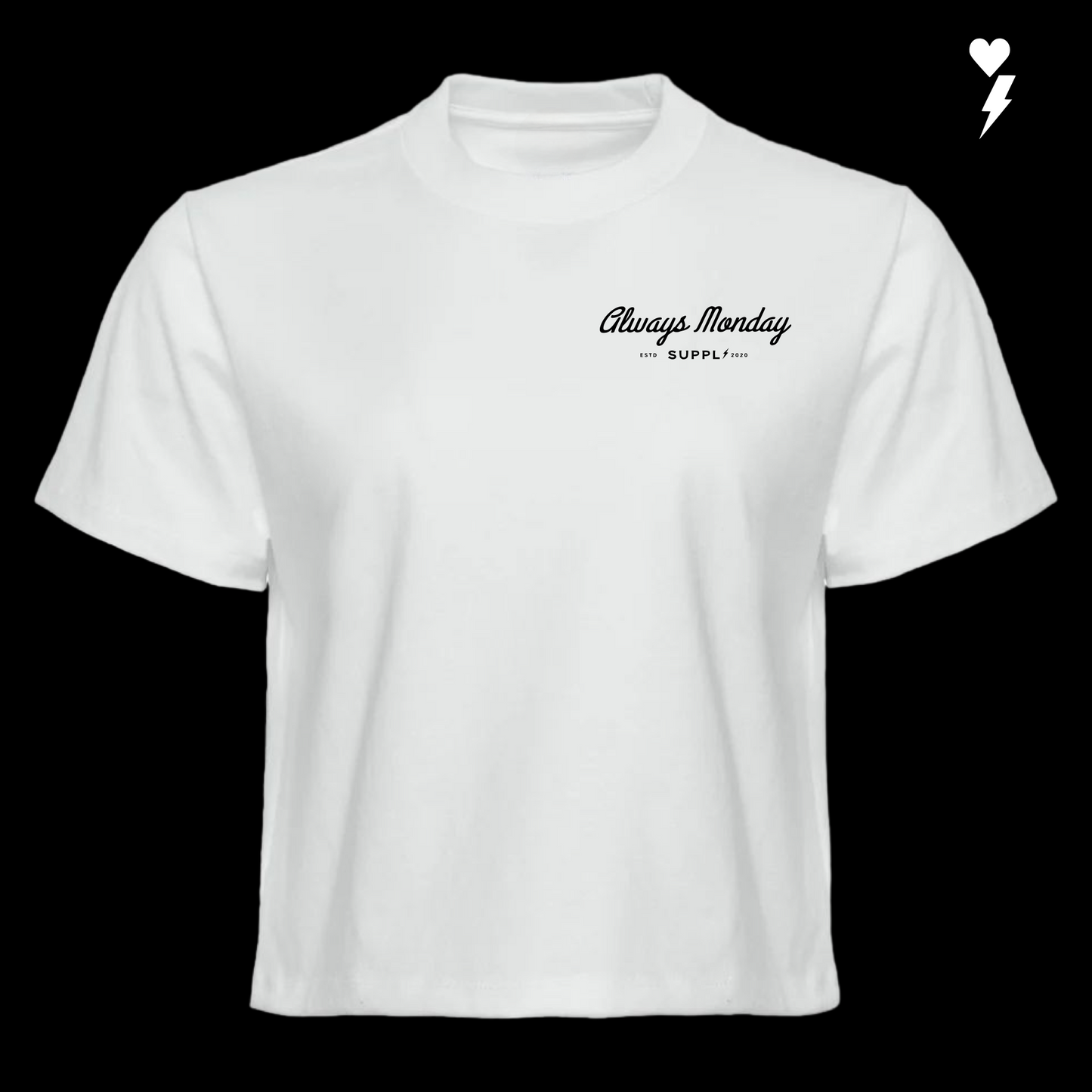 The Be The Light Tee (Women’s High-Waist Fit) TAN