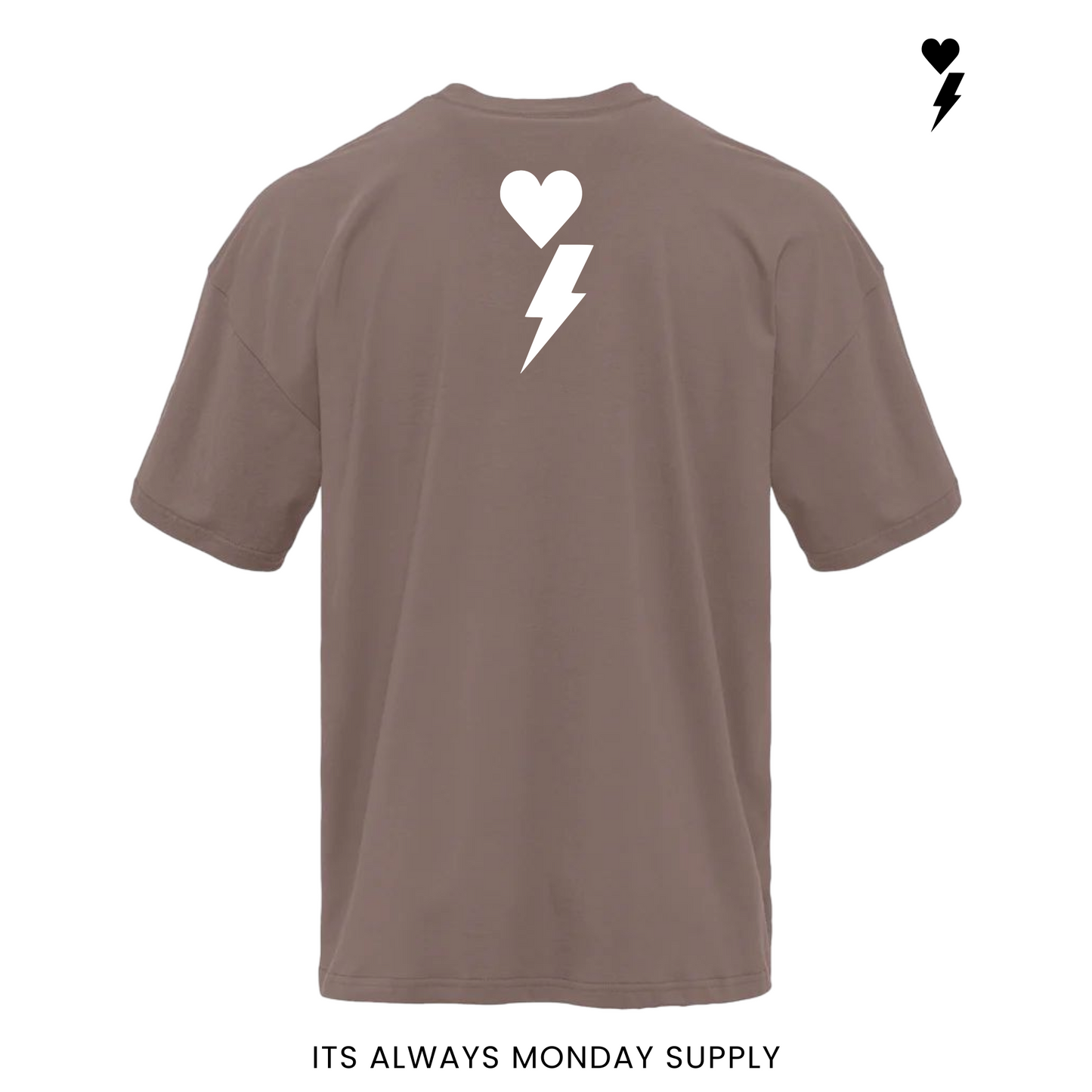 The Clock In Athletic Fit T Shirt - Black/White