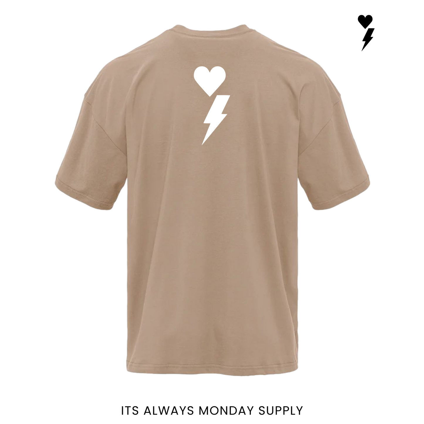 The Clock In Athletic Fit T Shirt - Black/White